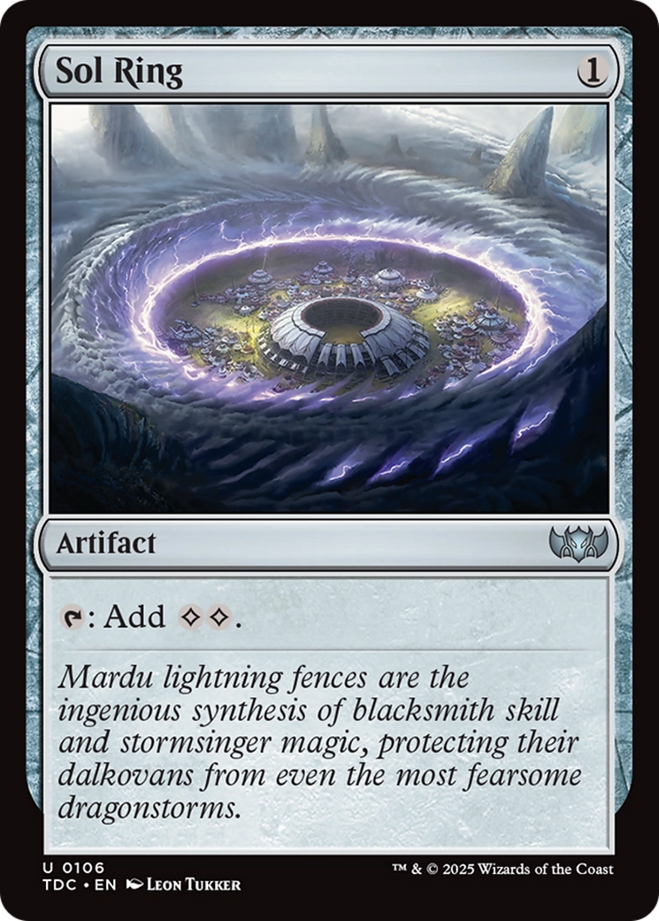 Sol Ring [Tarkir: Dragonstorm Commander] | Grognard Games