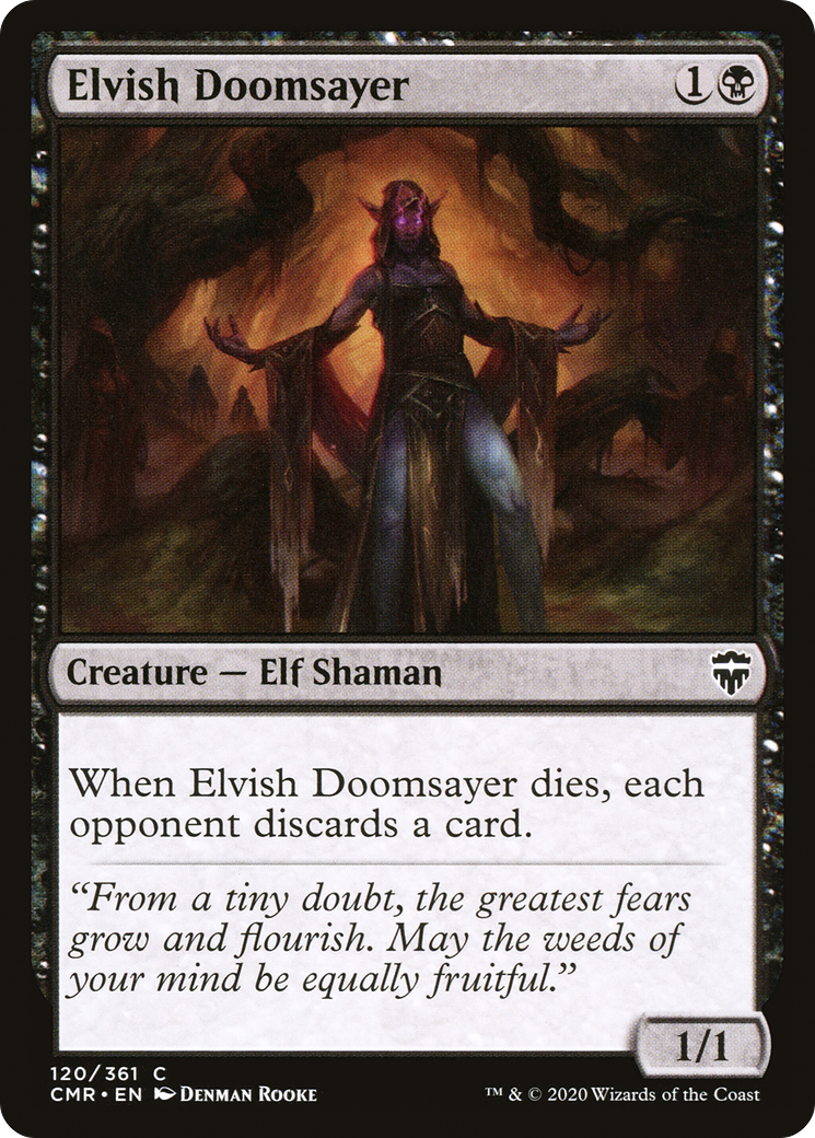 Elvish Doomsayer [Commander Legends] | Grognard Games