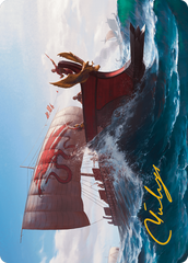 Adrestia Art Card (Gold-Stamped Signature) (ASACR-008) - Assassin's Creed Art Series (Borderless) Foil | Grognard Games