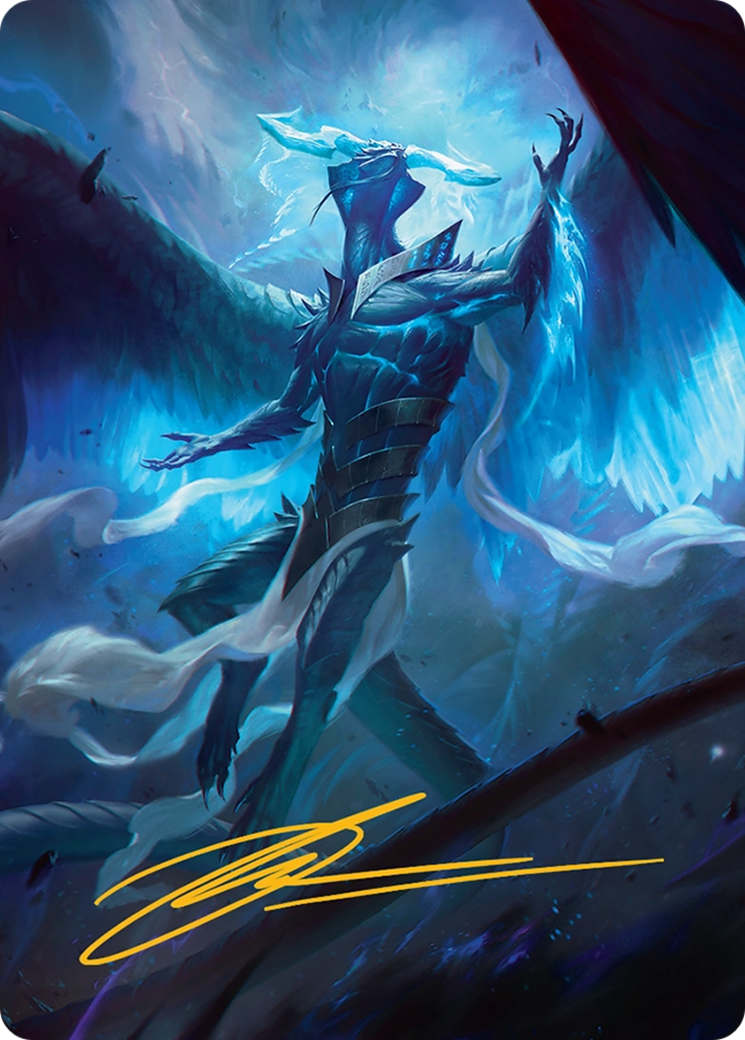 Ugin, Eye of the Storms Art Card (1/54) [Tarkir: Dragonstorm Art Series] | Grognard Games