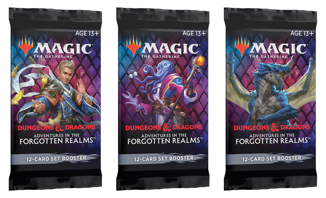 Dungeons & Dragons: Adventures in the Forgotten Realms - Set Booster B Grognard Games Dungeons & Dragons: Adventures in the Forgotten Realms - Set Booster B Grognard Games