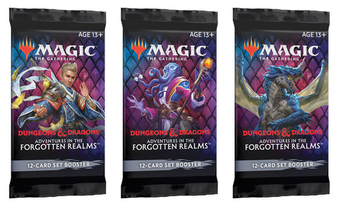 Dungeons & Dragons: Adventures in the Forgotten Realms - Set Booster B Grognard Games Dungeons & Dragons: Adventures in the Forgotten Realms - Set Booster B Grognard Games