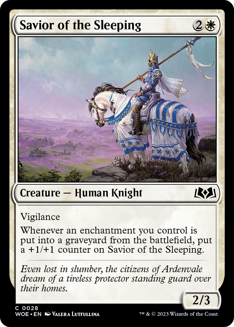 Savior of the Sleeping [Wilds of Eldraine] | Grognard Games