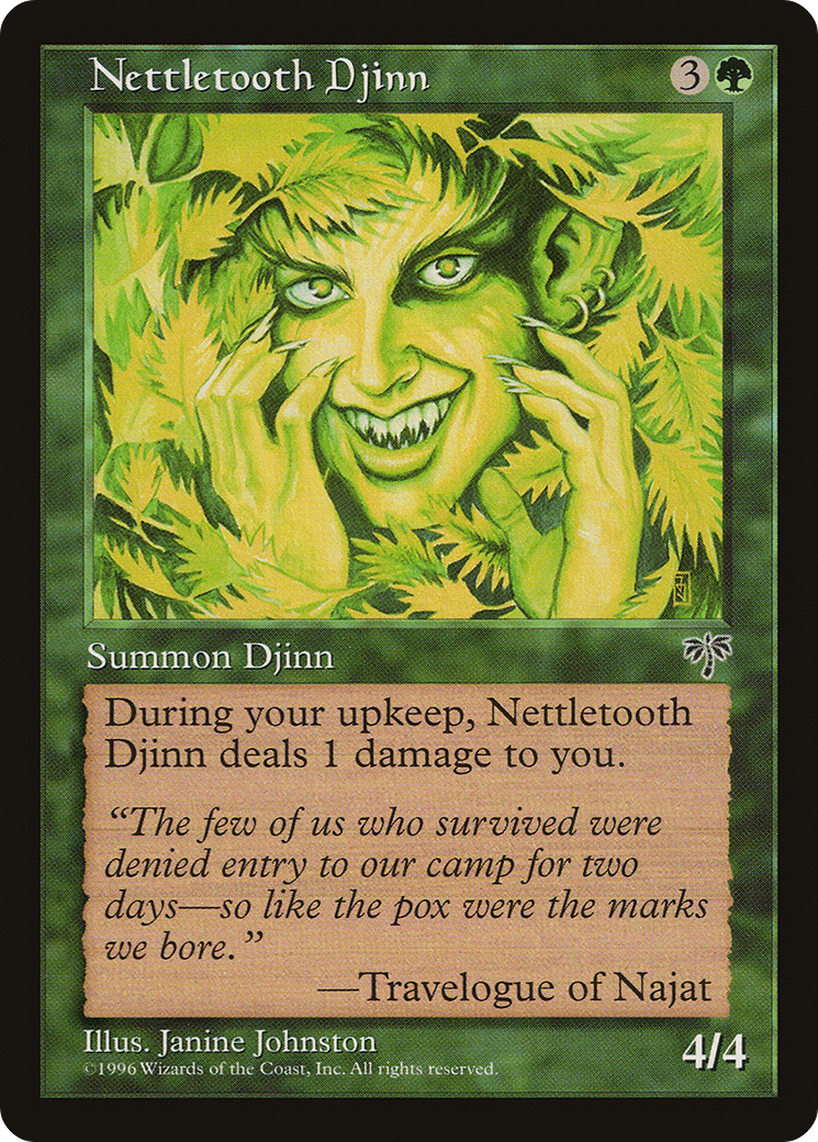 Nettletooth Djinn [Mirage] | Grognard Games