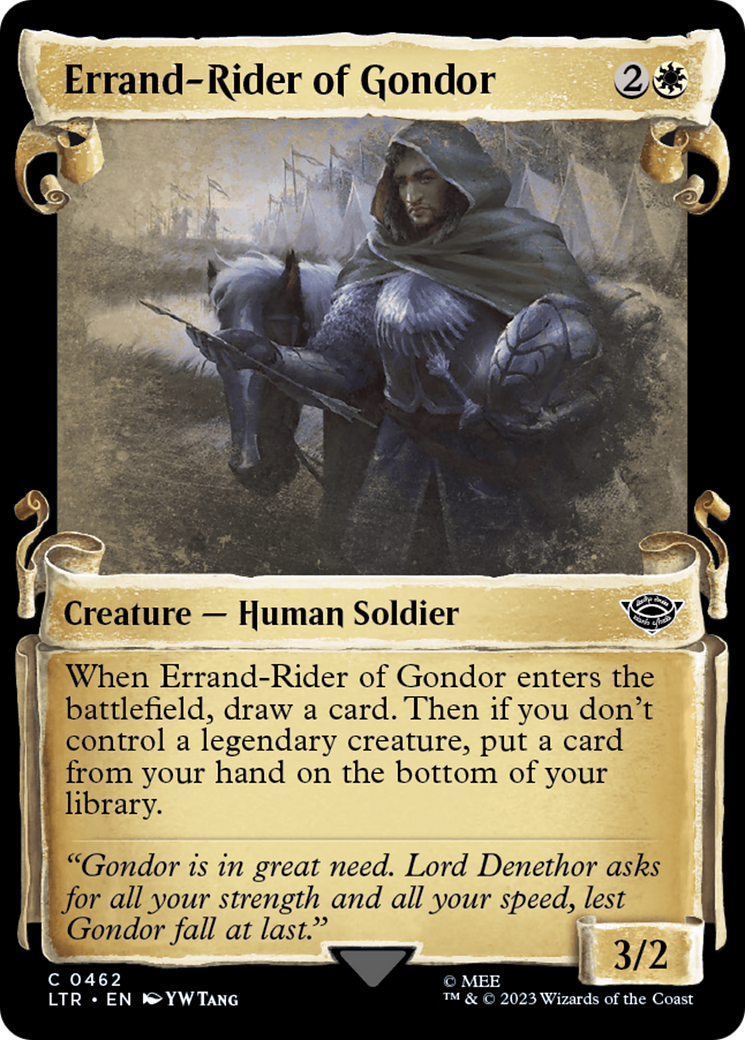 Errand-Rider of Gondor [The Lord of the Rings: Tales of Middle-Earth Showcase Scrolls] | Grognard Games
