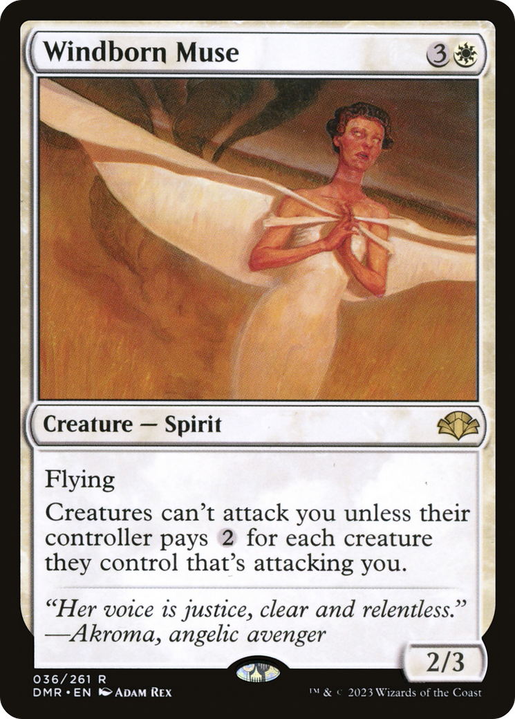 Windborn Muse [Dominaria Remastered] | Grognard Games