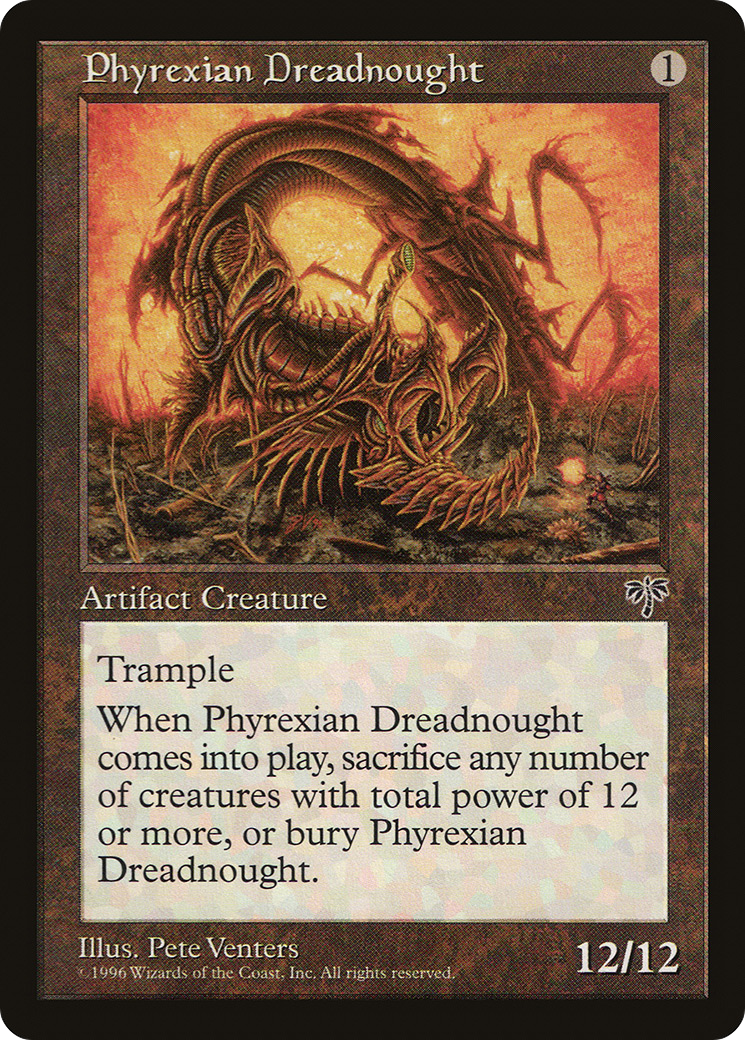 Phyrexian Dreadnought [Mirage] | Grognard Games