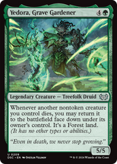 Yedora, Grave Gardener [Duskmourn: House of Horror Commander] | Grognard Games