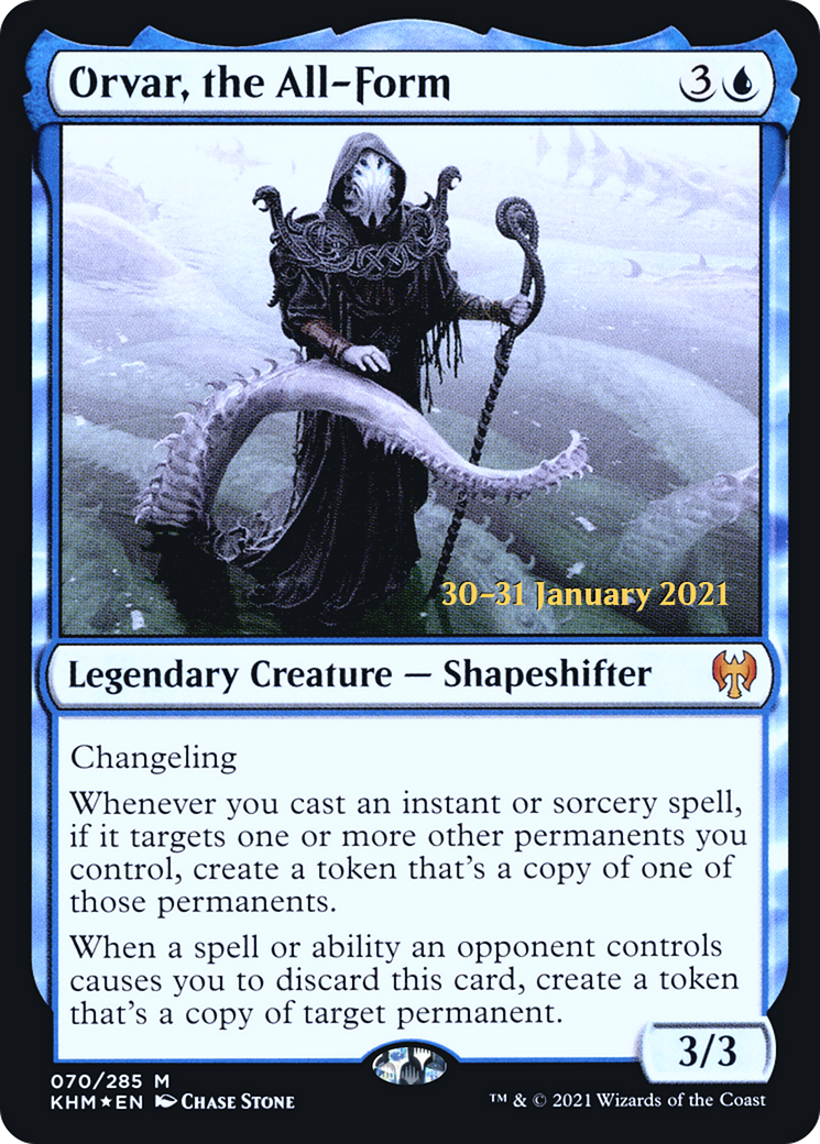 Orvar, the All-Form [Kaldheim Prerelease Promos] | Grognard Games