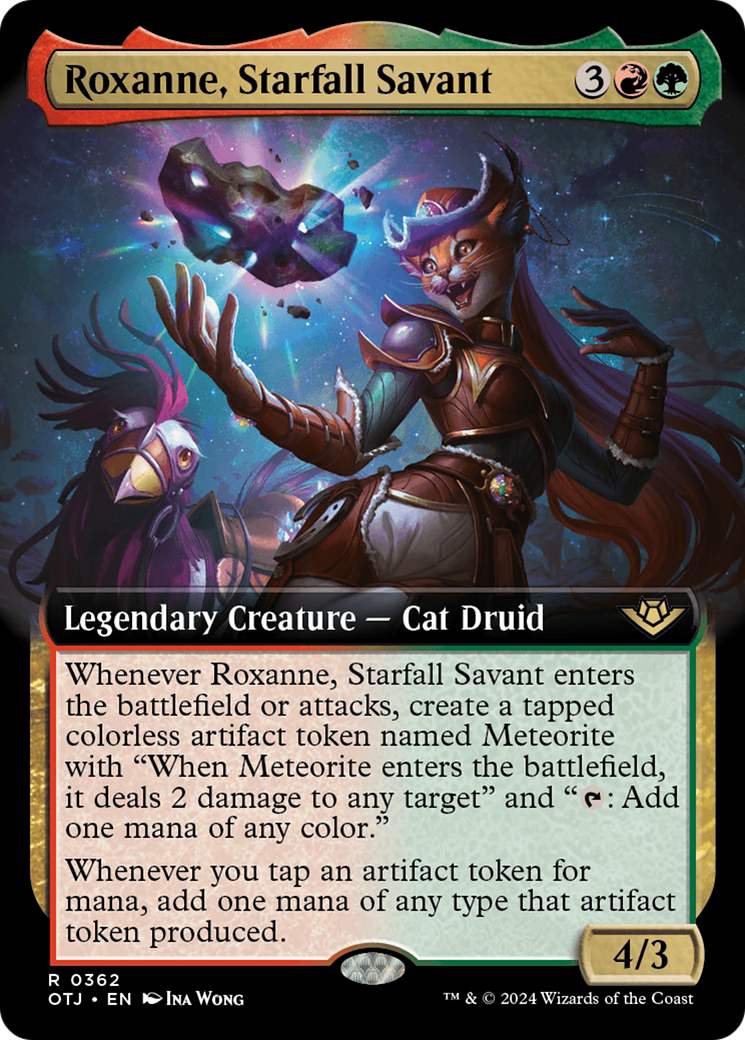 Roxanne, Starfall Savant (Extended Art) [Outlaws of Thunder Junction] | Grognard Games