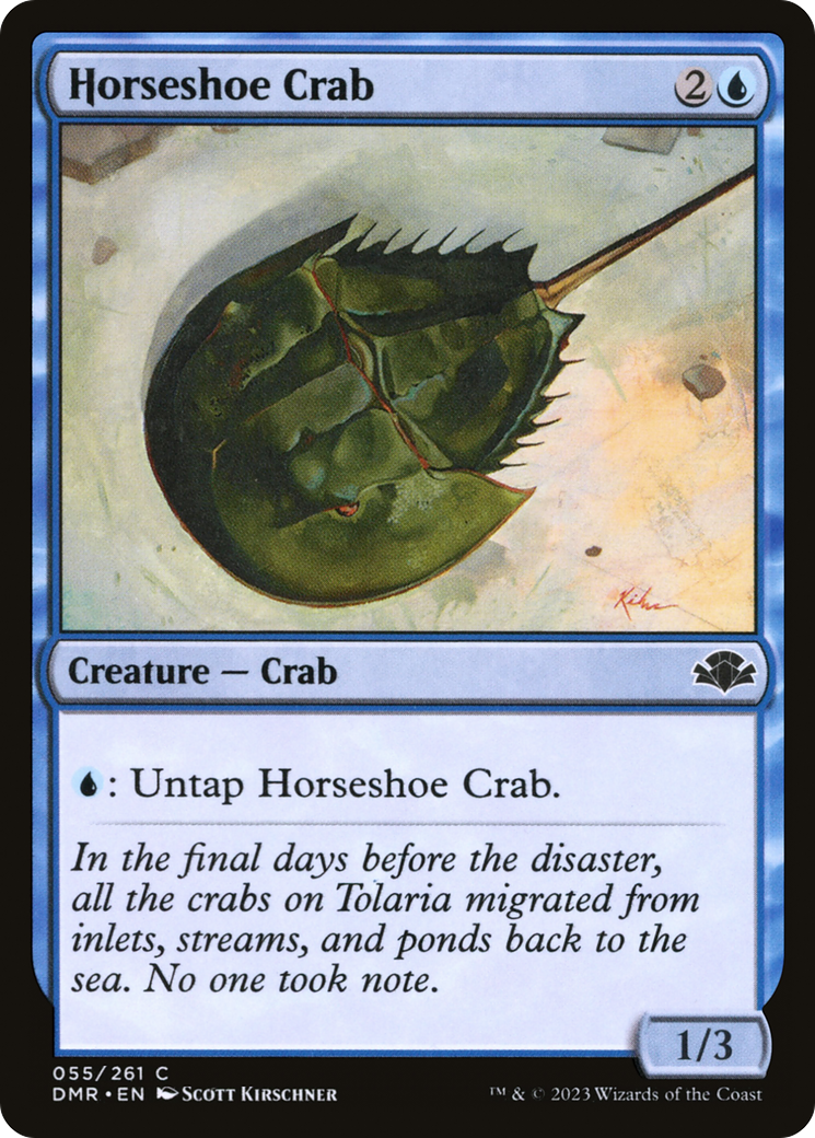 Horseshoe Crab [Dominaria Remastered] | Grognard Games