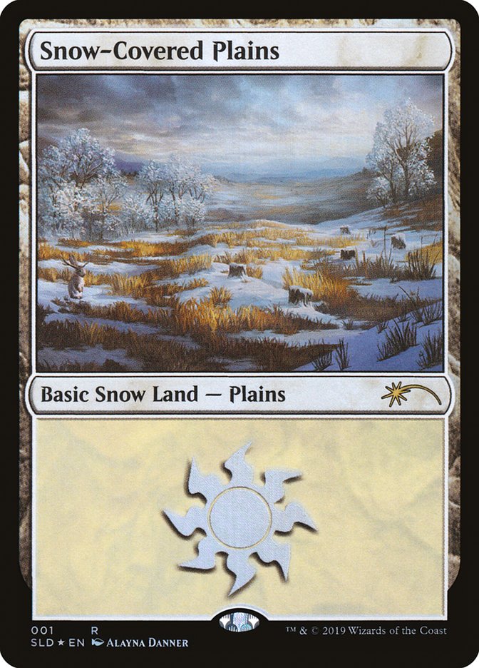 Snow-Covered Plains (001) [Secret Lair Drop Series] | Grognard Games
