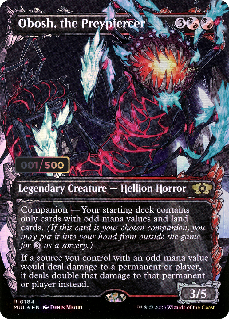 Obosh, the Preypiercer (Serialized) [Multiverse Legends] | Grognard Games