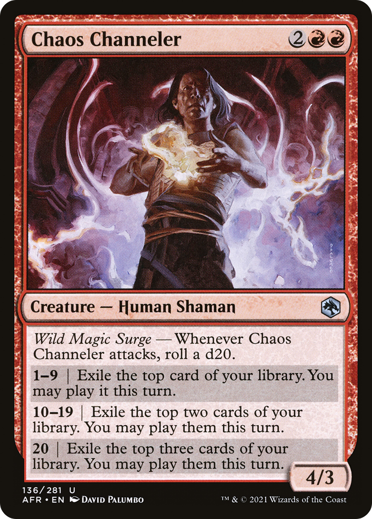 Chaos Channeler [Dungeons & Dragons: Adventures in the Forgotten Realms] | Grognard Games