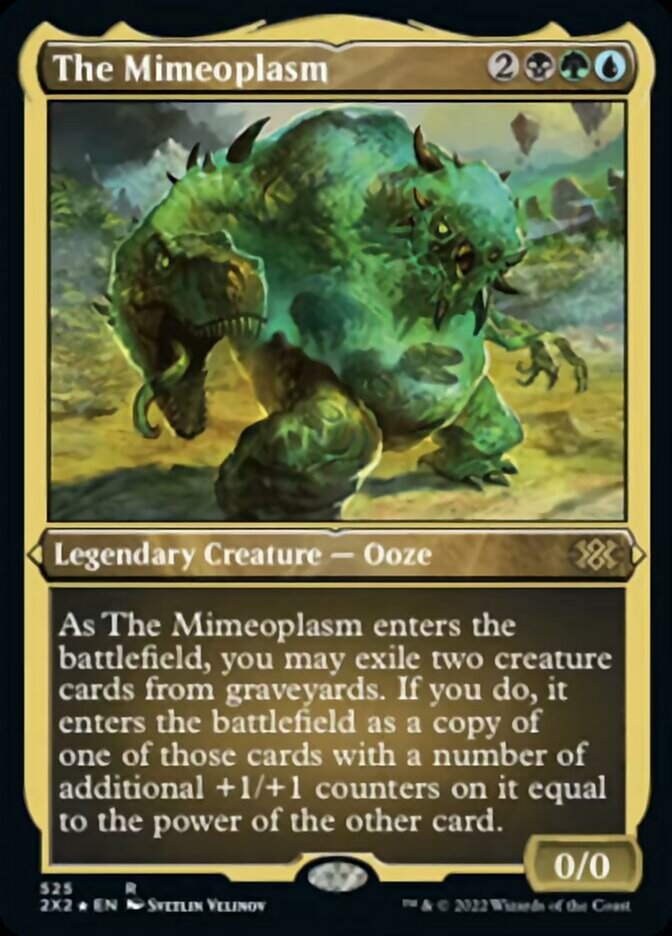 The Mimeoplasm (Foil Etched) [Double Masters 2022] | Grognard Games