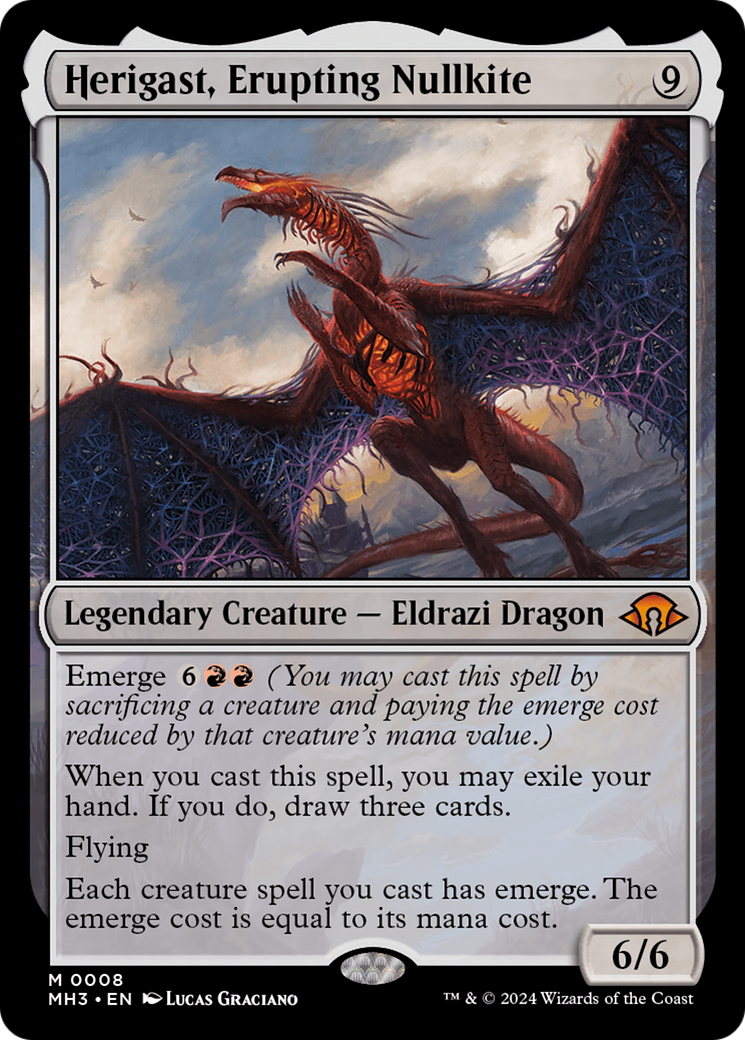 Herigast, Erupting Nullkite [Modern Horizons 3] | Grognard Games