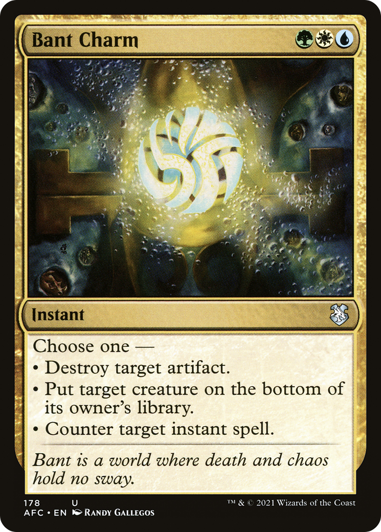 Bant Charm [Dungeons & Dragons: Adventures in the Forgotten Realms Commander] | Grognard Games