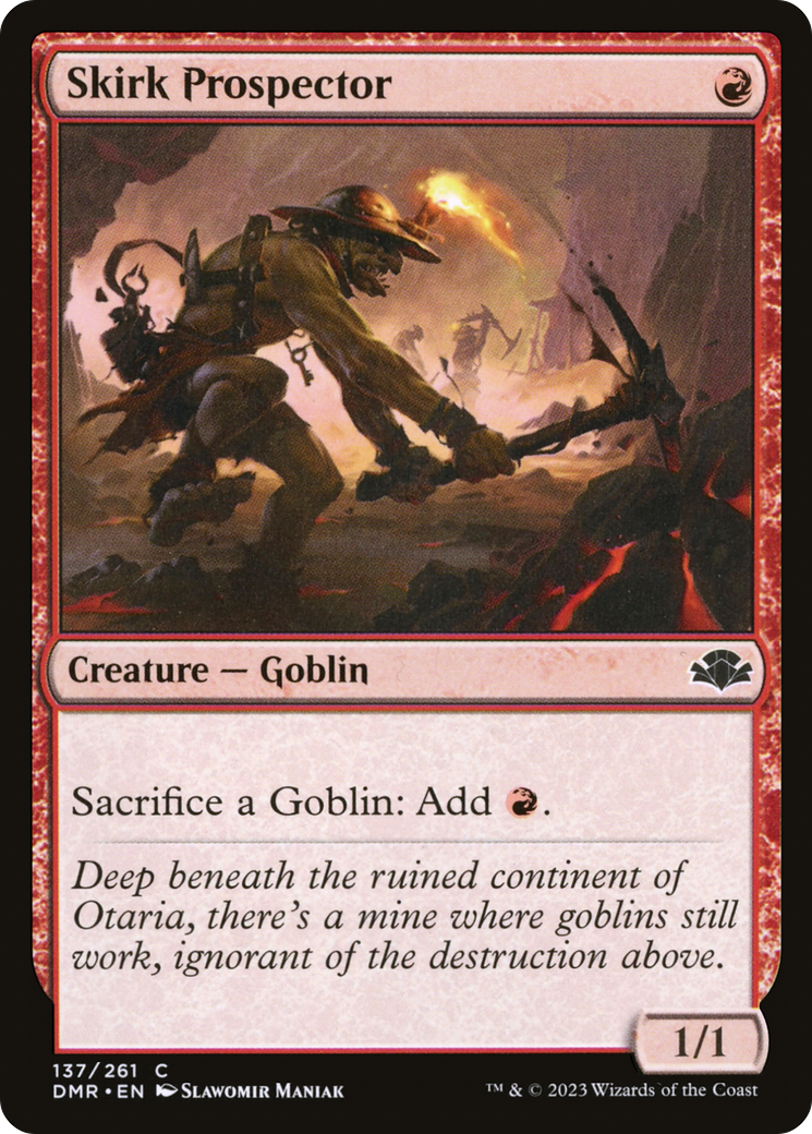 Skirk Prospector [Dominaria Remastered] | Grognard Games