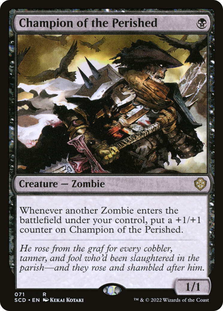 Champion of the Perished [Starter Commander Decks] | Grognard Games