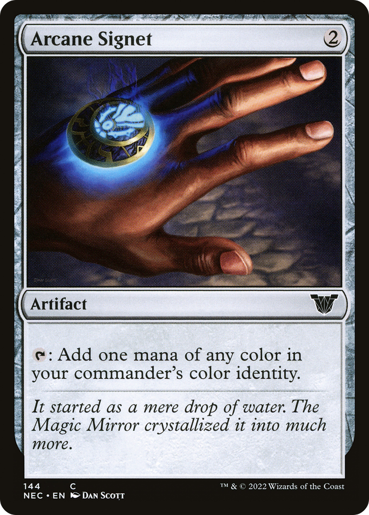 Arcane Signet [Kamigawa: Neon Dynasty Commander] | Grognard Games
