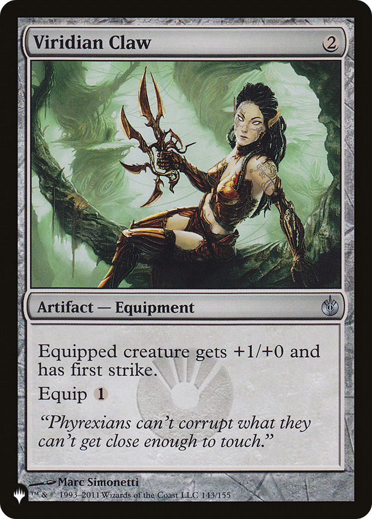 Viridian Claw [The List] | Grognard Games
