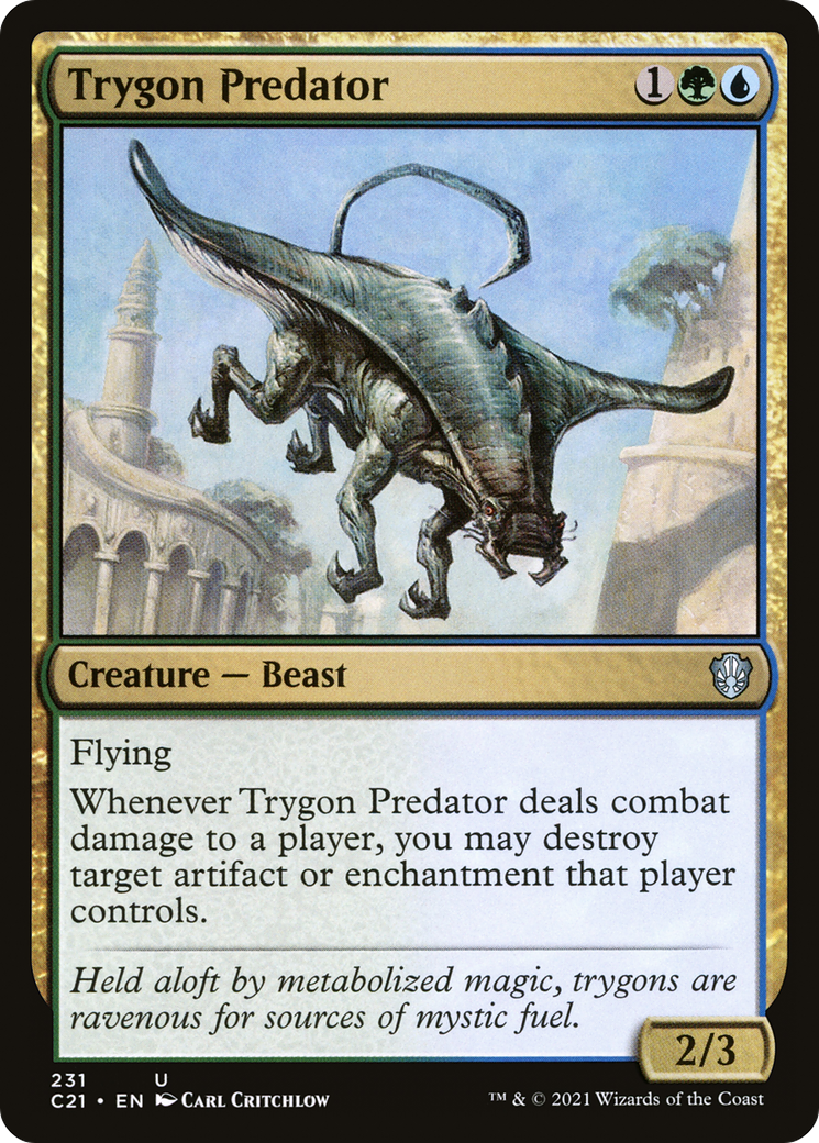 Trygon Predator [Commander 2021] | Grognard Games