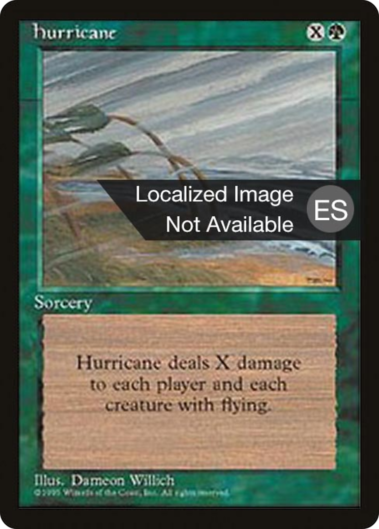 Hurricane [Fourth Edition (Foreign Black Border)] | Grognard Games