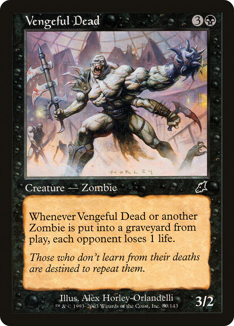 Vengeful Dead [Scourge] | Grognard Games