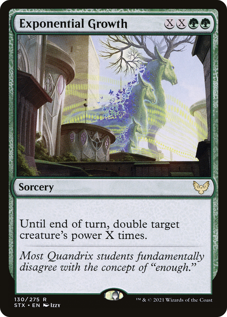 Exponential Growth [Strixhaven: School of Mages] | Grognard Games