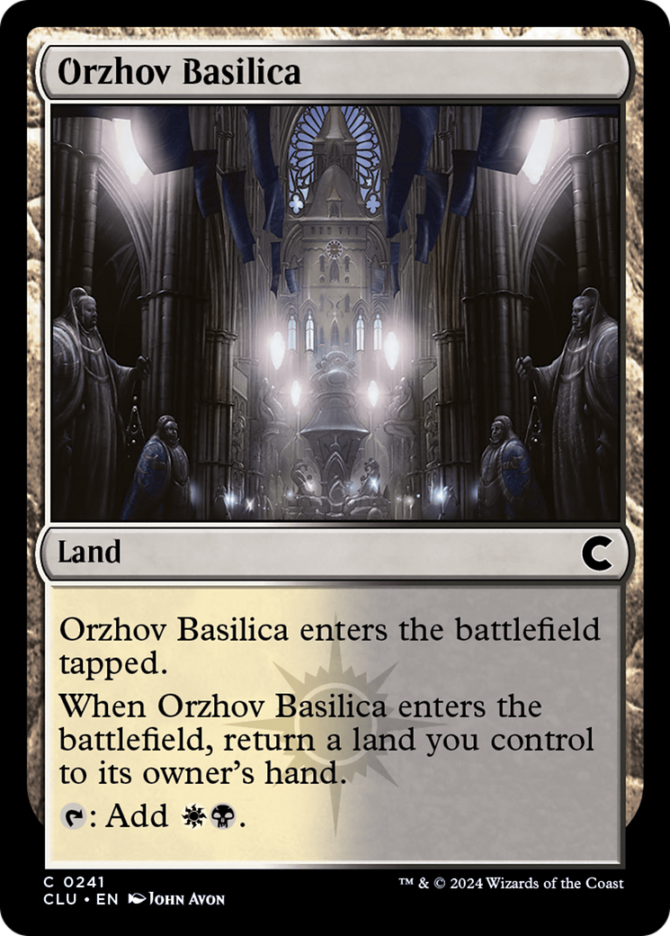 Orzhov Basilica [Ravnica: Clue Edition] | Grognard Games