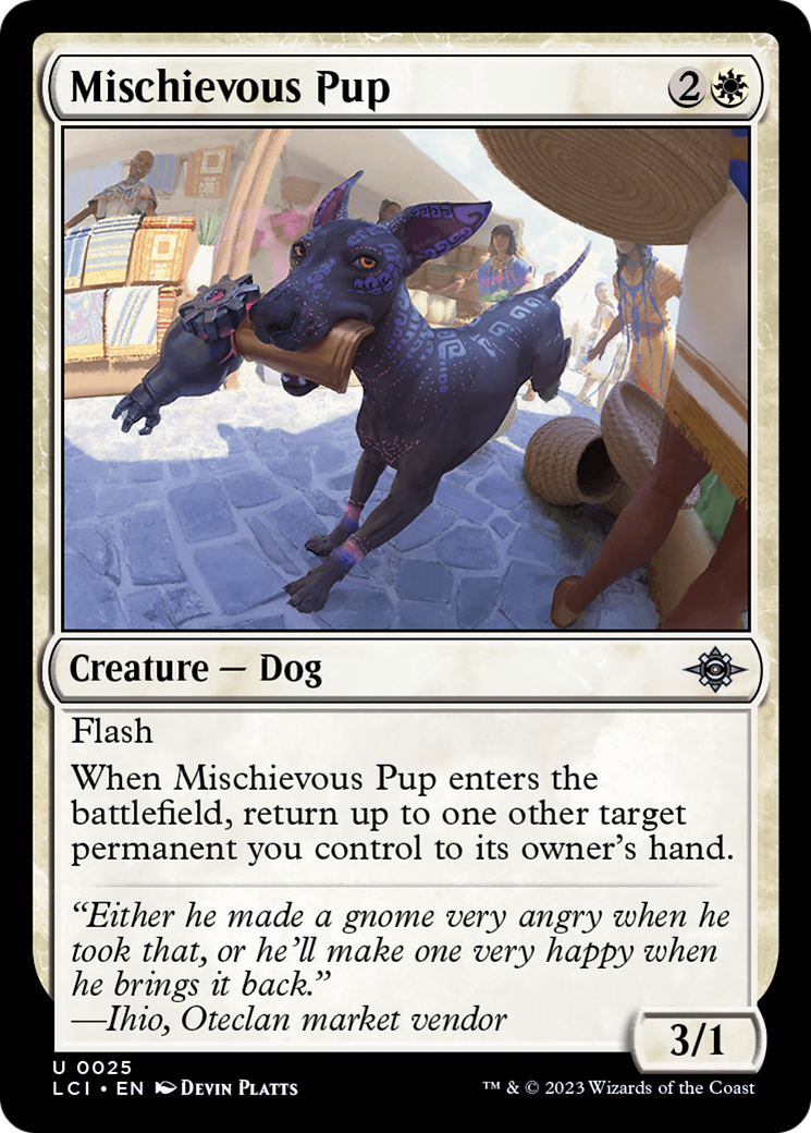 Mischievous Pup [The Lost Caverns of Ixalan] | Grognard Games