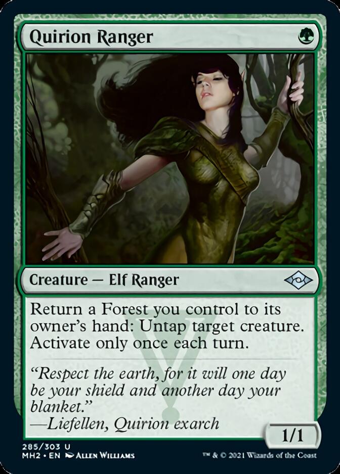 Quirion Ranger (Foil Etched) [Modern Horizons 2] | Grognard Games