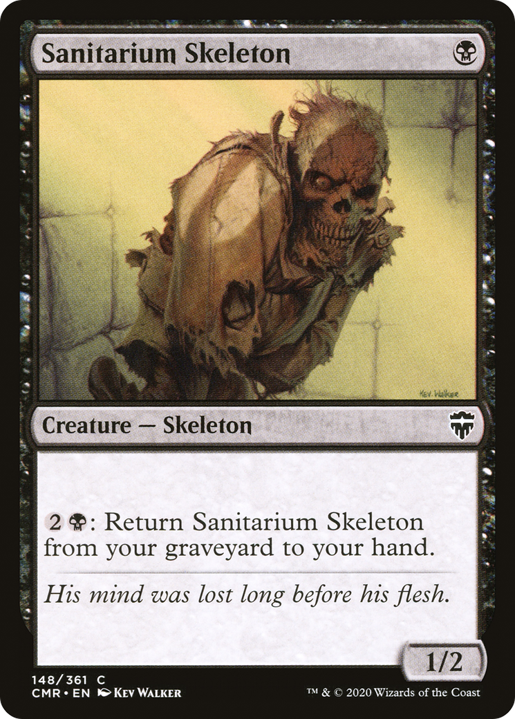 Sanitarium Skeleton [Commander Legends] | Grognard Games