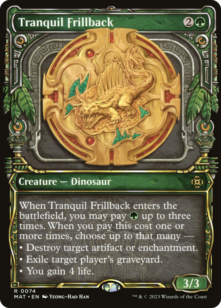 Tranquil Frillback (Showcase) [March of the Machine: The Aftermath] | Grognard Games
