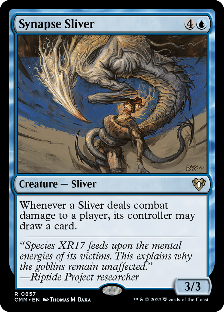 Synapse Sliver [Commander Masters] | Grognard Games