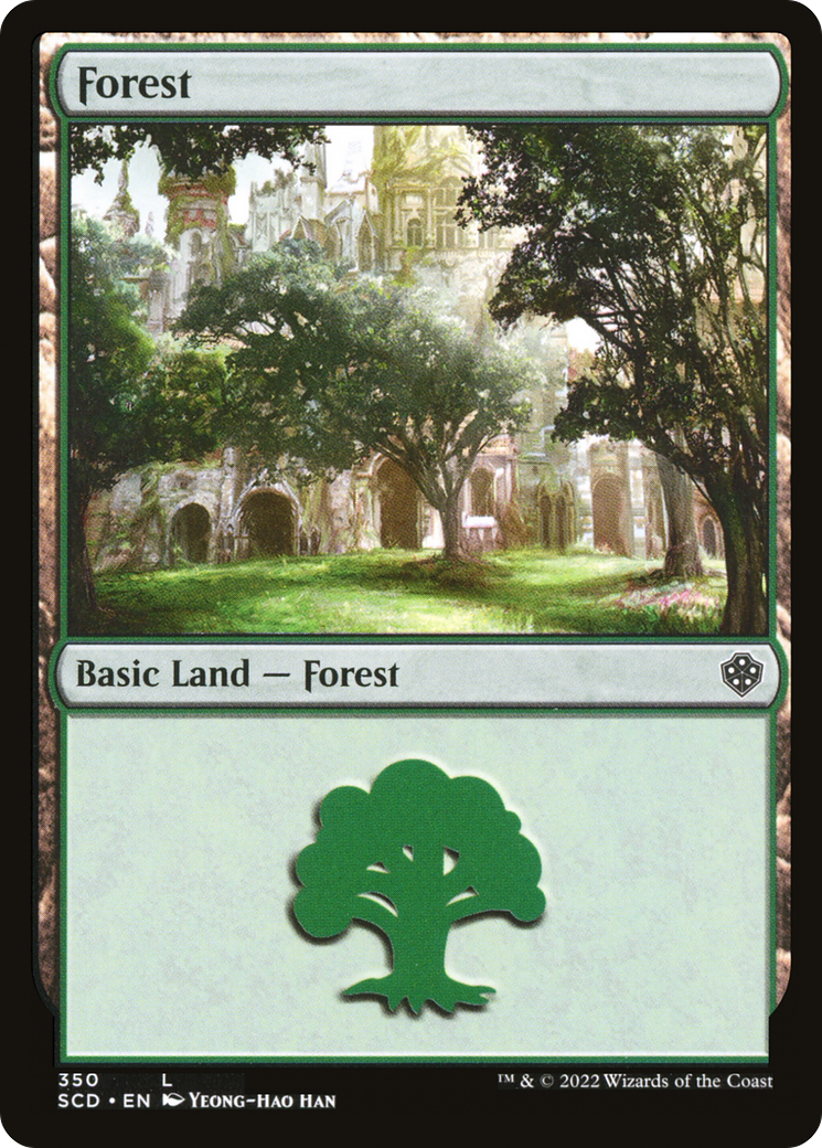 Forest (350) [Starter Commander Decks] | Grognard Games