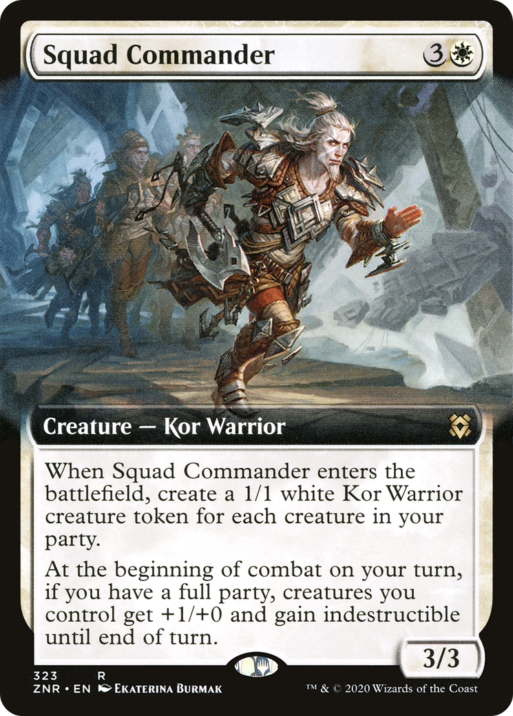 Squad Commander (Extended) [Zendikar Rising] | Grognard Games