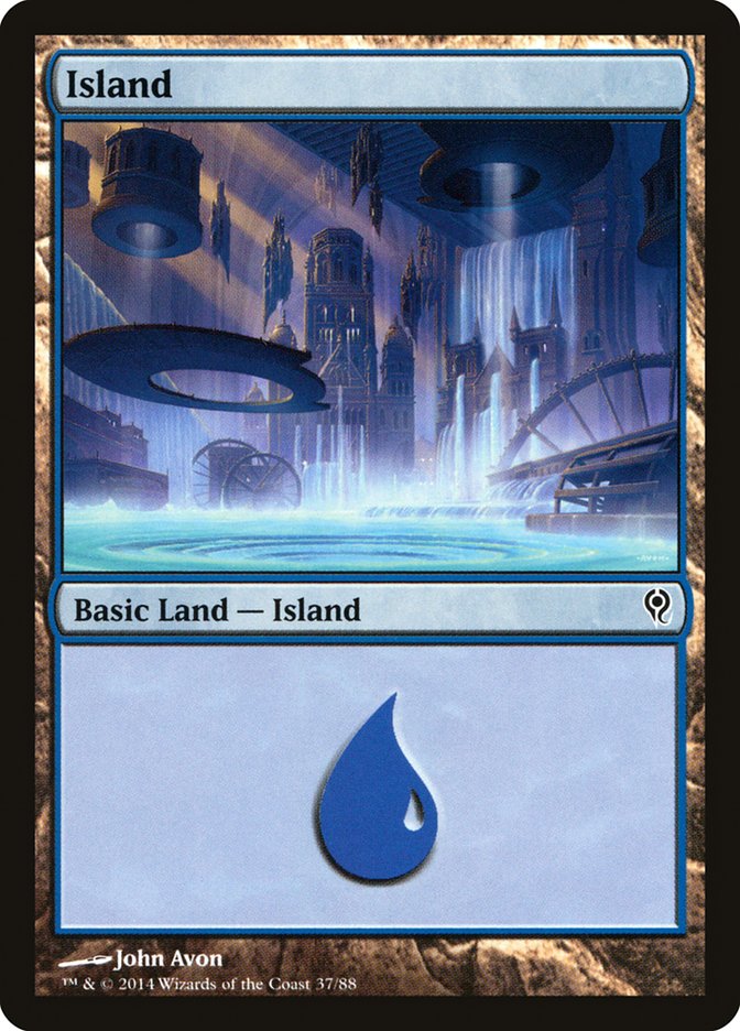 Island (37) [Duel Decks: Jace vs. Vraska] | Grognard Games