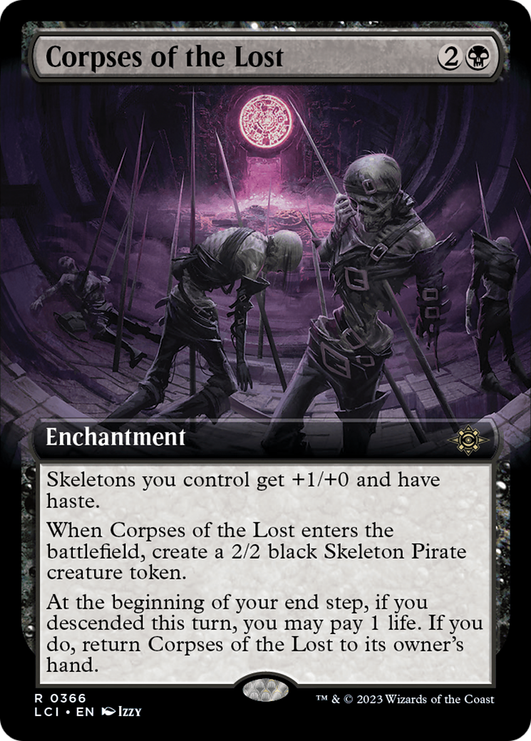 Corpses of the Lost (Extended Art) [The Lost Caverns of Ixalan] | Grognard Games