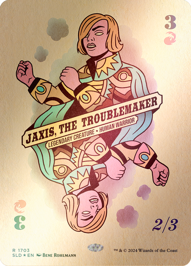 Jaxis, the Troublemaker (Rainbow Foil) [Secret Lair Drop Series] | Grognard Games