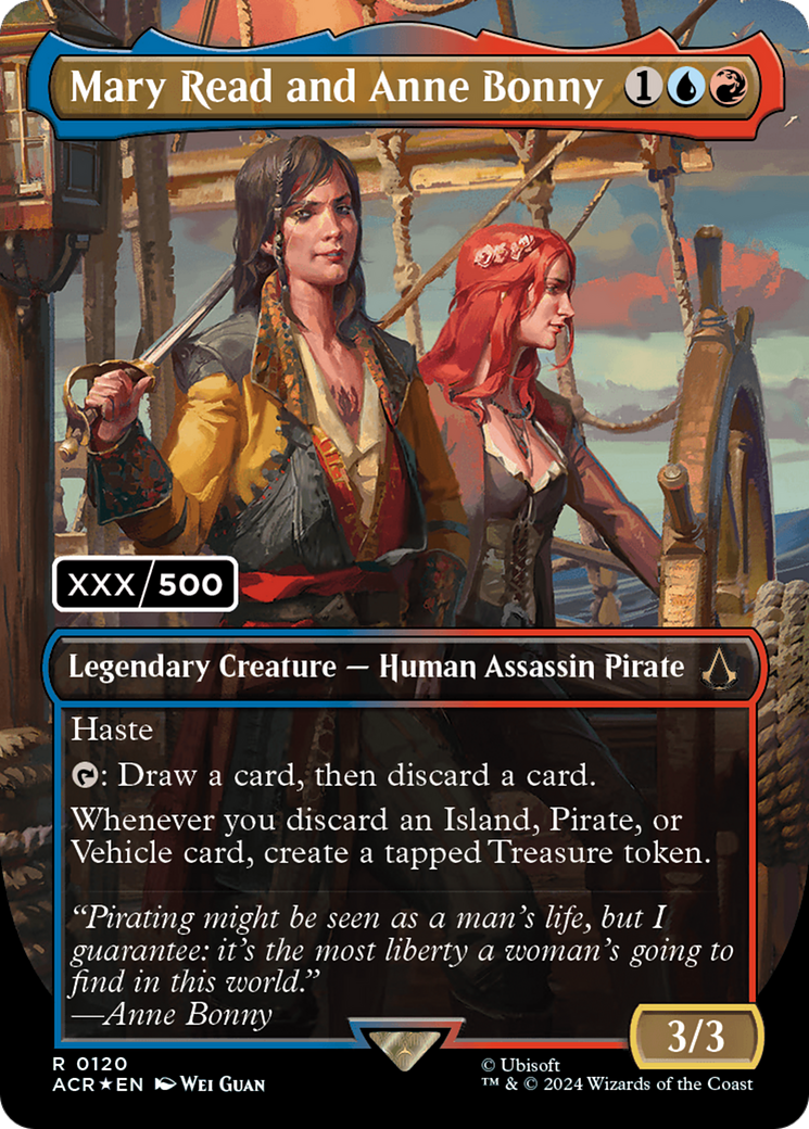 Mary Read and Anne Bonny (English) (Serial Numbered) [Assassin's Creed] | Grognard Games