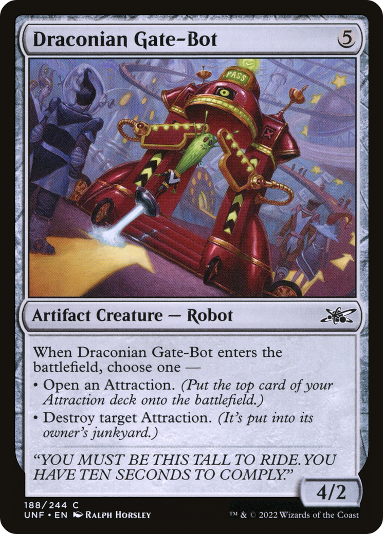 Draconian Gate-Bot [Unfinity] | Grognard Games