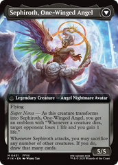 Sephiroth, Fabled SOLDIER // Sephiroth, One-Winged Angel (FIN-451) - FINAL FANTASY: (Extended Art) Foil | Grognard Games
