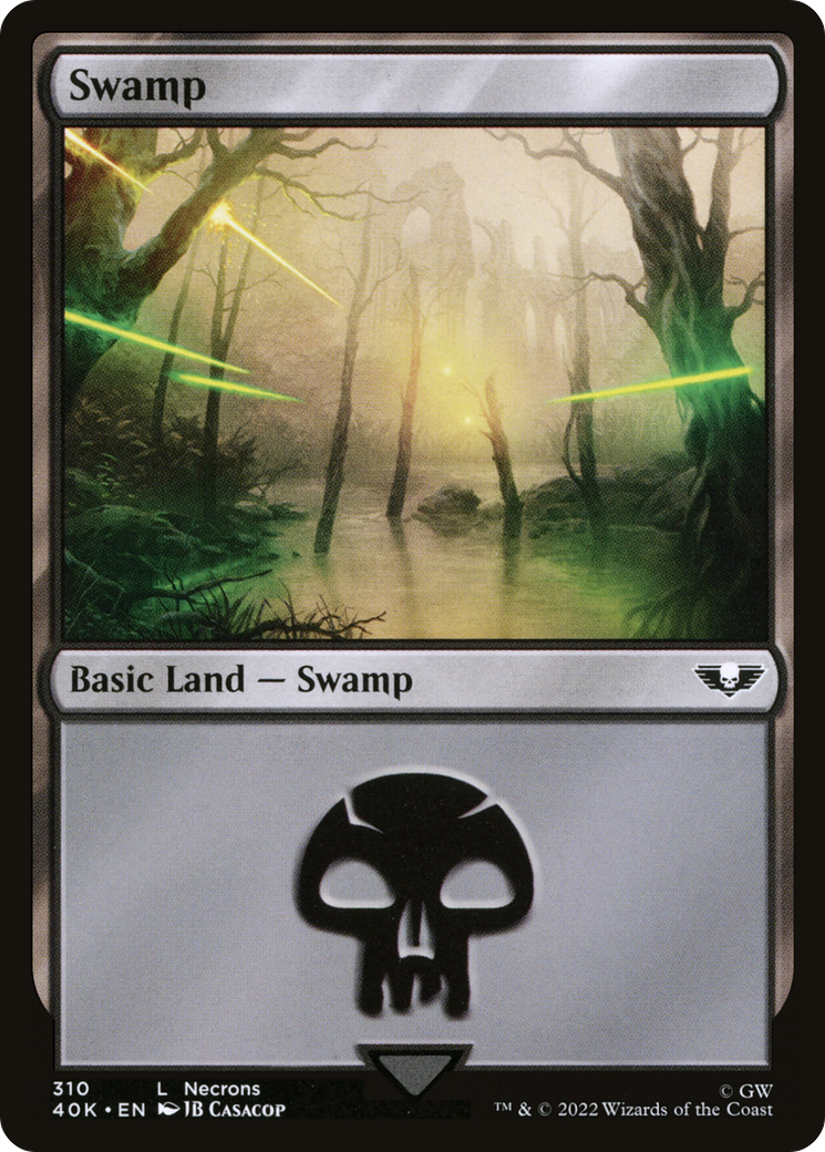 Swamp (310) [Universes Beyond: Warhammer 40,000] | Grognard Games
