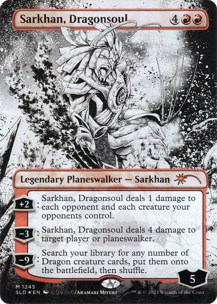 Sarkhan, Dragonsoul (Borderless) [Secret Lair Drop Series] | Grognard Games