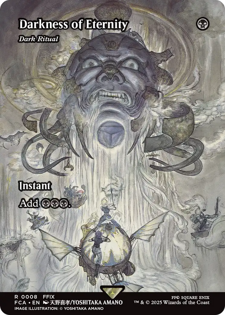 Darkness of Eternity - Dark Ritual (Showcase) (FCA-008) - FINAL FANTASY: Through the Ages Foil | Grognard Games