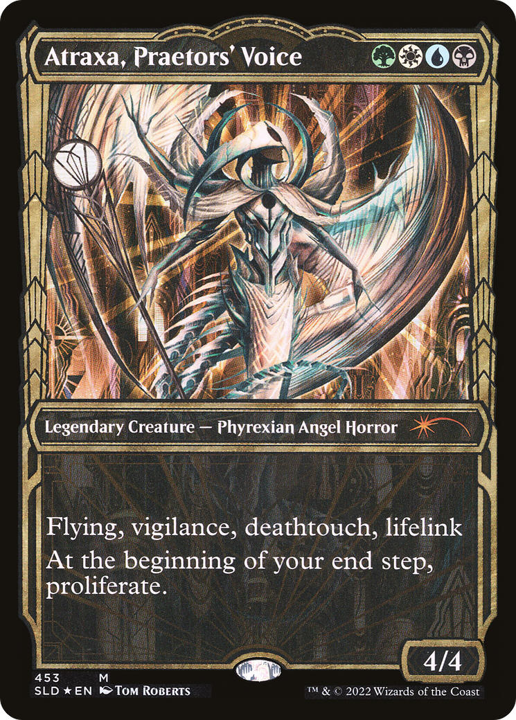Atraxa, Praetors' Voice (Showcase Gilded Foil) [Secret Lair Drop Series] | Grognard Games