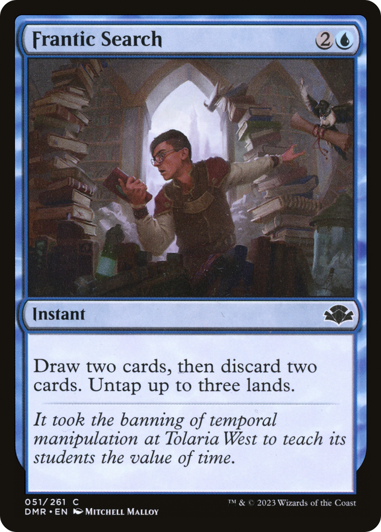 Frantic Search [Dominaria Remastered] | Grognard Games