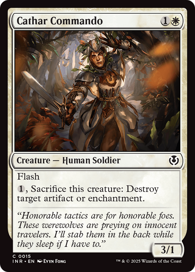 Cathar Commando [Innistrad Remastered] | Grognard Games