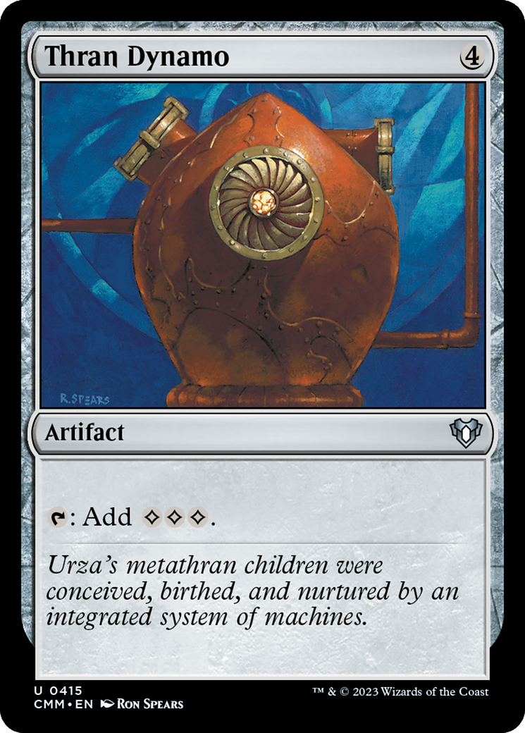 Thran Dynamo (CMM-415) - Commander Masters Foil | Grognard Games